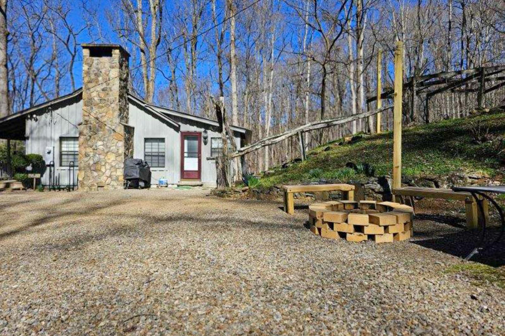 Hidden Creek Cabin Франклин Экстерьер фото